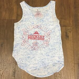 Stagecoach Festival “Country Princess” Burnout Top